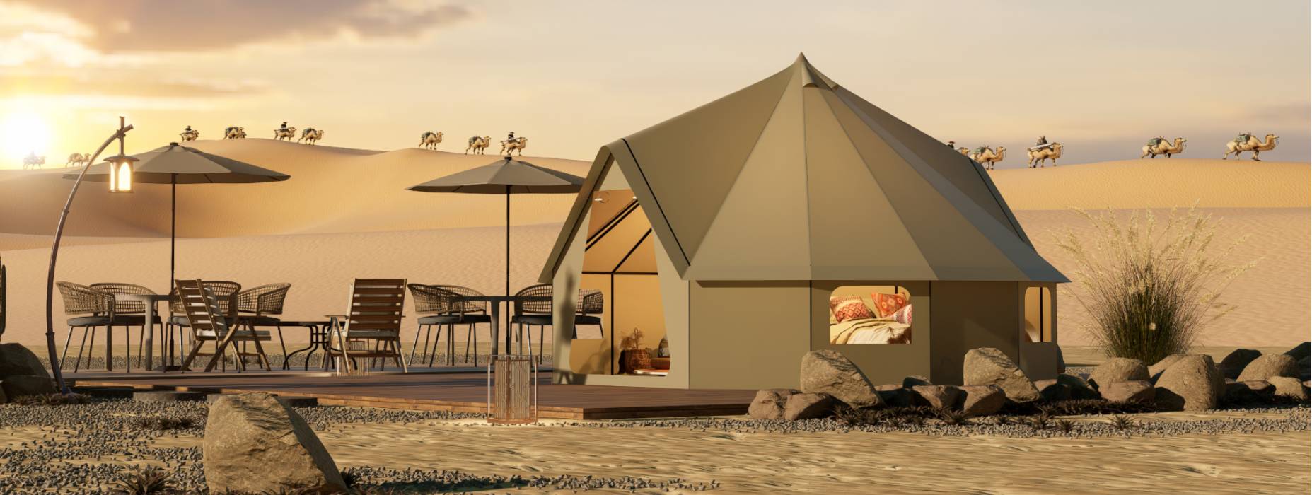 龙安区露营酒店帐篷产品